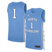 UNC Jordan Brand #1 Road Basketball Jersey